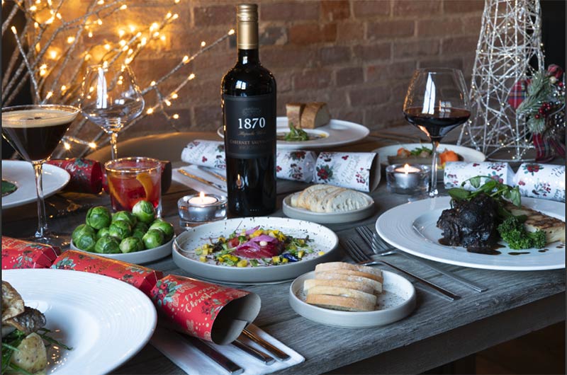 Festive menu