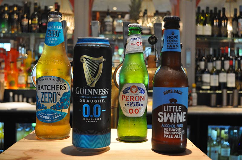 Alcohol free beers